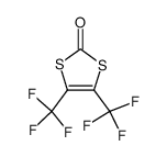 4,5-bis(trifluoromethyl)-1,3-dithiole-2-one Structure