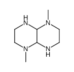 Pyrazino[2,3-b]pyrazine, decahydro-1,5-dimethyl-, cis- (9CI) structure