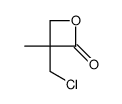 3-(chloromethyl)-3-methyloxetan-2-one Structure