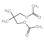 1,3-Propanediol,2,2-dimethyl-, 1,3-diacetate Structure