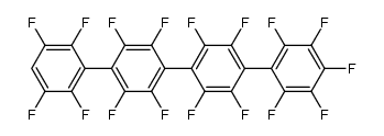 4-H-heptadecafluoro-1,1'4',1'',4''-quaterphenyl结构式