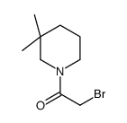 2-bromo-1-(3,3-dimethylpiperidin-1-yl)ethanone Structure