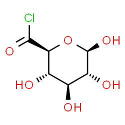 beta-D-Glucopyranuronoyl chloride (9CI)结构式