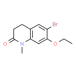 6-Bromo-7-ethoxy-1-methyl-1,2,3,4-tetrahydroquinolin-2-one picture