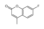 7-fluoro-4-methylchromen-2-one Structure