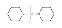 dichlorocadmium; 6H-pyridine; 3,4,5,6-tetrahydro-2H-pyridine结构式