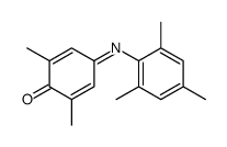 2,6-dimethyl-4-(2,4,6-trimethylphenyl)iminocyclohexa-2,5-dien-1-one结构式