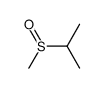 isopropyl methyl sulfoxide结构式