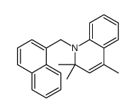 2,2,4-trimethyl-1-(naphthalen-1-ylmethyl)quinoline Structure