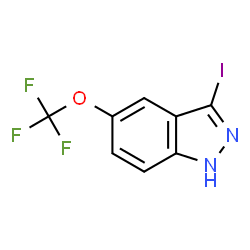 3-iodo-5-(trifluoromethoxy)-1h-indazole picture