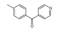 Pyridin-4-yl-(p-tolyl)methanone Structure