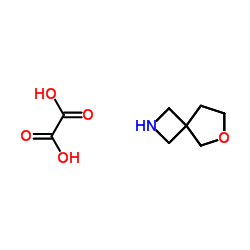 6-oxa-2-azaspiro[3.4]octane hemioxalate Structure