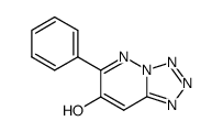 7-Hydroxy-6-phenyltetrazolo<1,5-b>pyridazine Structure