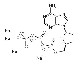 2',3'-dideoxyadenosine-5'-o-(1-thiotriphosphate) sodium salt picture