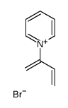 1-buta-1,3-dien-2-ylpyridin-1-ium,bromide Structure