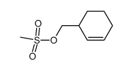 (2-cyclohexenyl)methyl methanesulfonate Structure