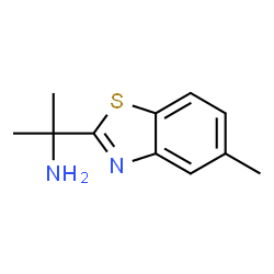 2-Benzothiazolemethanamine,alpha,alpha,5-trimethyl-(9CI)结构式