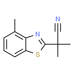 2-Benzothiazoleacetonitrile,alpha,alpha,4-trimethyl-(9CI) picture