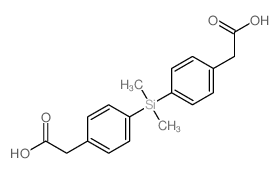 Benzeneacetic acid,4,4'-(dimethylsilylene)bis- picture