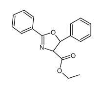 ethyl (4R,5S)-2,5-diphenyl-4,5-dihydro-1,3-oxazole-4-carboxylate Structure