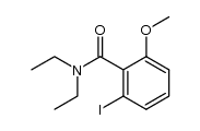 N,N-diethyl-2-iodo-6-methoxybenzamide结构式