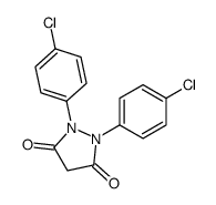 1,2-bis(4-chlorophenyl)pyrazolidine-3,5-dione Structure