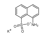 1,8-naphthyl amine sulphonic acid potassium salt Structure