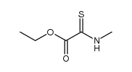 N-Methylthioxamidsaeure-ethylester结构式