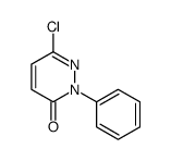 6-Chloro-2-phenylpyridazin-3(2H)-one Structure