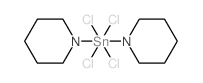 Tin,tetrachlorobis(pyridine)-结构式