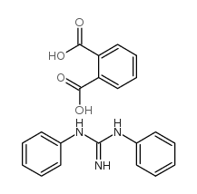 1,1-diphenylguanidine,phthalic acid结构式