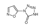5H-Tetrazol-5-one,1,2-dihydro-1-(5-isoxazolyl)-(9CI)结构式