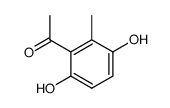Ethanone, 1-(3,6-dihydroxy-2-methylphenyl)- (9CI)结构式