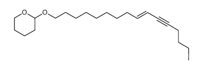 (E)-2-(hexadec-9-en-11-yn-1-yloxy)tetrahydro-2H-pyran Structure