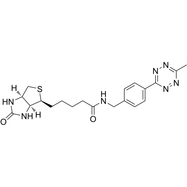 Biotin-MeTz Structure