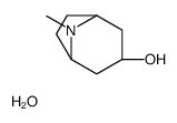 2,3-dihydro-3α-hydroxy-8-methylnortropidine structure