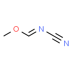 Methyl cyanoimidoformate Structure