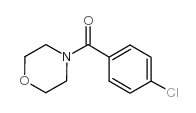 (4-氯苯基)(吗啉)甲酮结构式