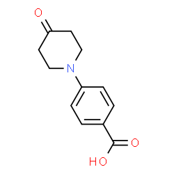 4-(4-氧代哌啶-1-基)苯甲酸结构式
