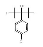 4-chloro-(2-hydroxyhexafluoroisopropyl)benzene structure