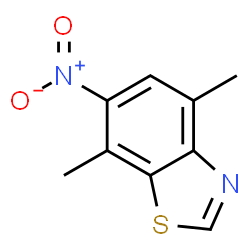 Benzothiazole, 4,7-dimethyl-6-nitro- (9CI) picture