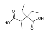 2,2-diethyl-3-methyl-succinic acid Structure