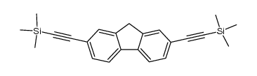 2,7-bis((trimethylsilyl)ethynyl)-9H-fluorene结构式