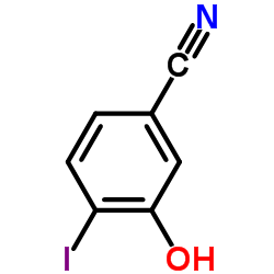 3-Hydroxy-4-iodobenzonitrile Structure