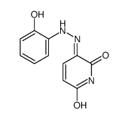 3-[(2-Hydroxyphenyl)azo]-2,6-pyridinediol Structure