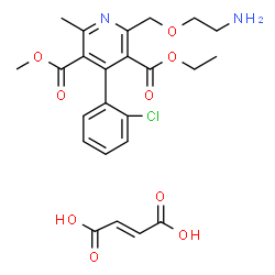 Dehydro Amlodipine (fumarate) Structure