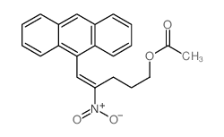 4-Penten-1-ol,5-(9-anthracenyl)-4-nitro-, 1-acetate picture