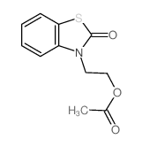 2(3H)-Benzothiazolone,3-[2-(acetyloxy)ethyl]- picture