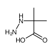 Propanoic acid, 2-hydrazino-2-methyl- (9CI)结构式