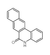 5H-benzo[j]phenanthridin-6-one Structure